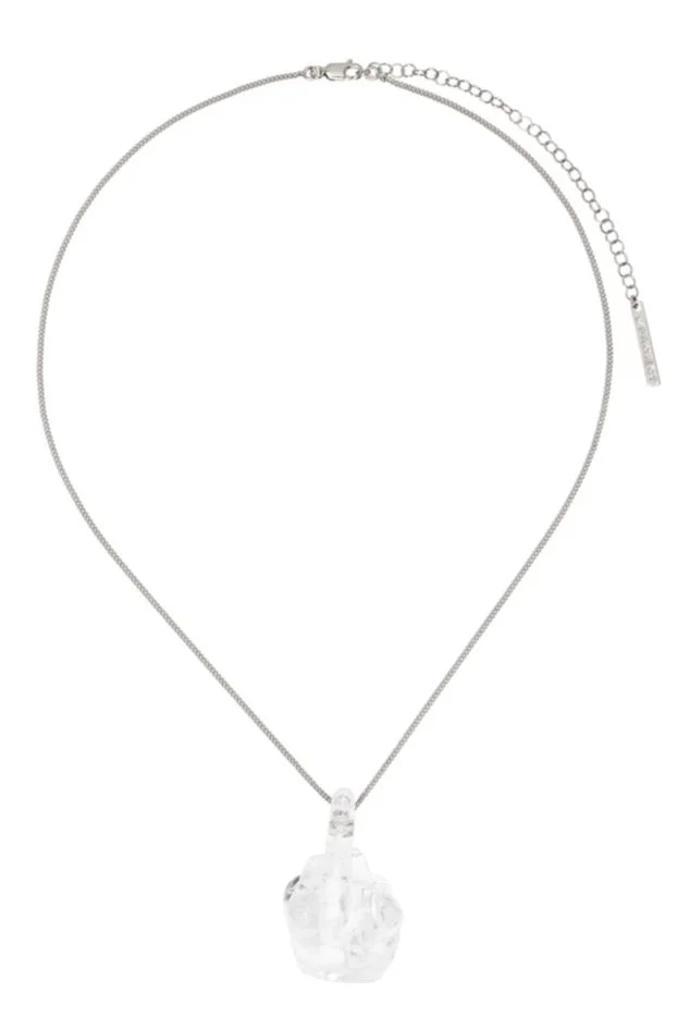 ネックレス・ペンダント No.7 youphoria necklace white big ribbon Y/Project Midi Fuck U Pendant Necklace — SLOW WAVES